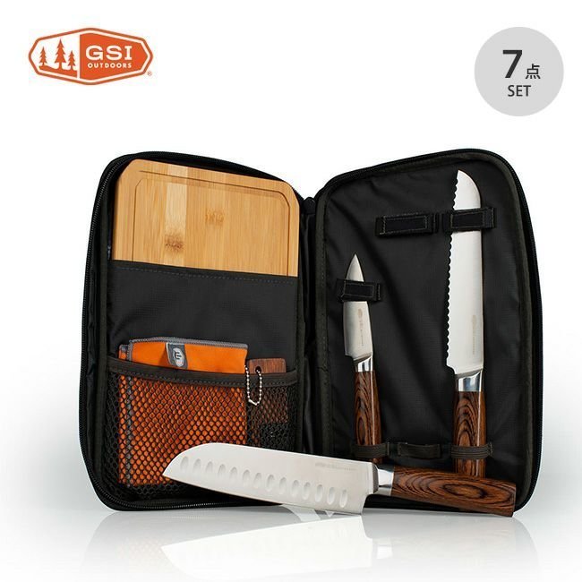【ジーエスアイ/GSI / GOODS】のGSI ジーエスアイ ラカウ ナイフセット インテリア・キッズ・メンズ・レディースファッション・服の通販 founy(ファニー) https://founy.com/ ホーム・キャンプ・アウトドア・お取り寄せ Home Living / Home & Lifestyle / Camping Gear / Outdoor Camping キャンプ用品・アウトドア
 Camping Gear & Outdoor Supplies ナイフ 斧 Knife, Axe |ID: prp329100004793314 ipo3291000000035730530
