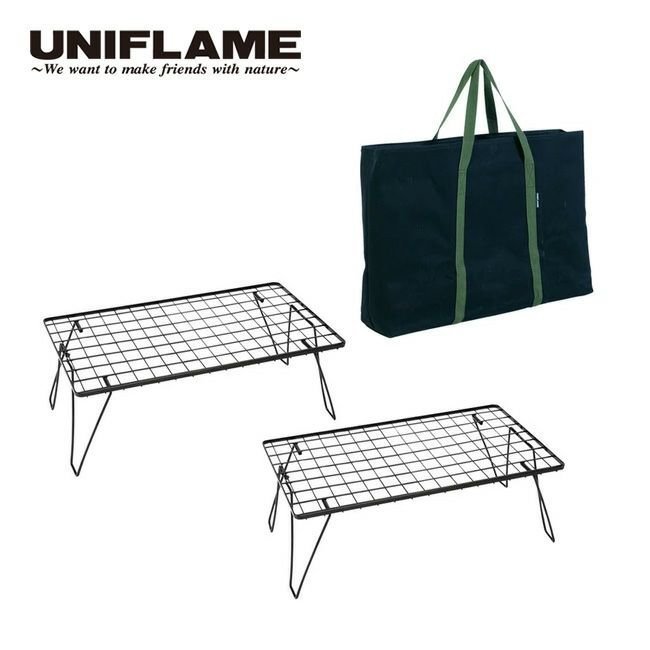 【ユニフレーム/UNIFLAME / GOODS】のUNIFLAME ユニフレーム フィールドラック ブラック(2枚)トートセット インテリア・キッズ・メンズ・レディースファッション・服の通販 founy(ファニー) https://founy.com/ フレーム Frame, Outline ホーム・キャンプ・アウトドア・お取り寄せ Home Living / Home & Lifestyle / Camping Gear / Outdoor Camping キャンプ用品・アウトドア
 Camping Gear & Outdoor Supplies その他 雑貨 小物 Camping Tools |ID: prp329100004814918 ipo3291000000034971924