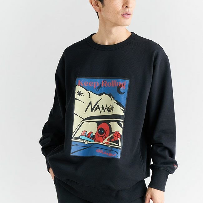 【ナンガ/NANGA】のNANGA ナンガ エコハイブリッドキープローリングスウェットシャツ 人気、トレンドファッション・服の通販 founy(ファニー) 　ファッション　Fashion　レディースファッション　Fashion for Women　トップス・カットソー　Cut & Sew Tops　シャツ・ブラウス・オフィスカジュアル　Elegant Blouses & Button-Ups　レディースパーカー・カジュアルフーディー　Casual Hoodies & Sweatshirts　スウェット・クルーネックトップス　Sweatshirts & Crewnecks / Relaxed Fit Sweat Tops　 other-1|ID: prp329100004816182 ipo3291000000035730196