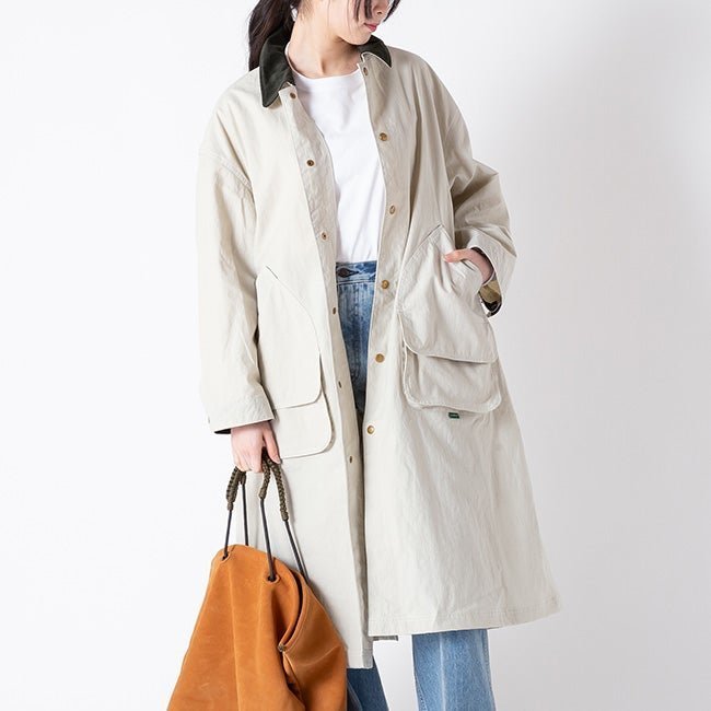 【その他のブランド/Other】のL.L.Bean JAPAN EDITION エルエルビーン ジャパン エディション ビーンズロングフィールドコート【ウィメンズ】 人気、トレンドファッション・服の通販 founy(ファニー) ファッション Fashion レディースファッション Fashion for Women アウター Coat / Outerwear Collection コート・ロングコート・ピーコート Long Coats, Peacoats & More モッズコート・ミリタリー風アウター Mods & Field Coats キャンバス Canvas, Canvas Fabric コーデュロイ Corduroy, Cord Fabric 軽量 Lightweight, Ultra Light スリット Slit, Slit Detail フィット Fit, Slim Fit ポケット Pocket, Pocket Detail ヨーク Yoke, Yoke Design other-1|ID: prp329100004855128 ipo3291000000035765271