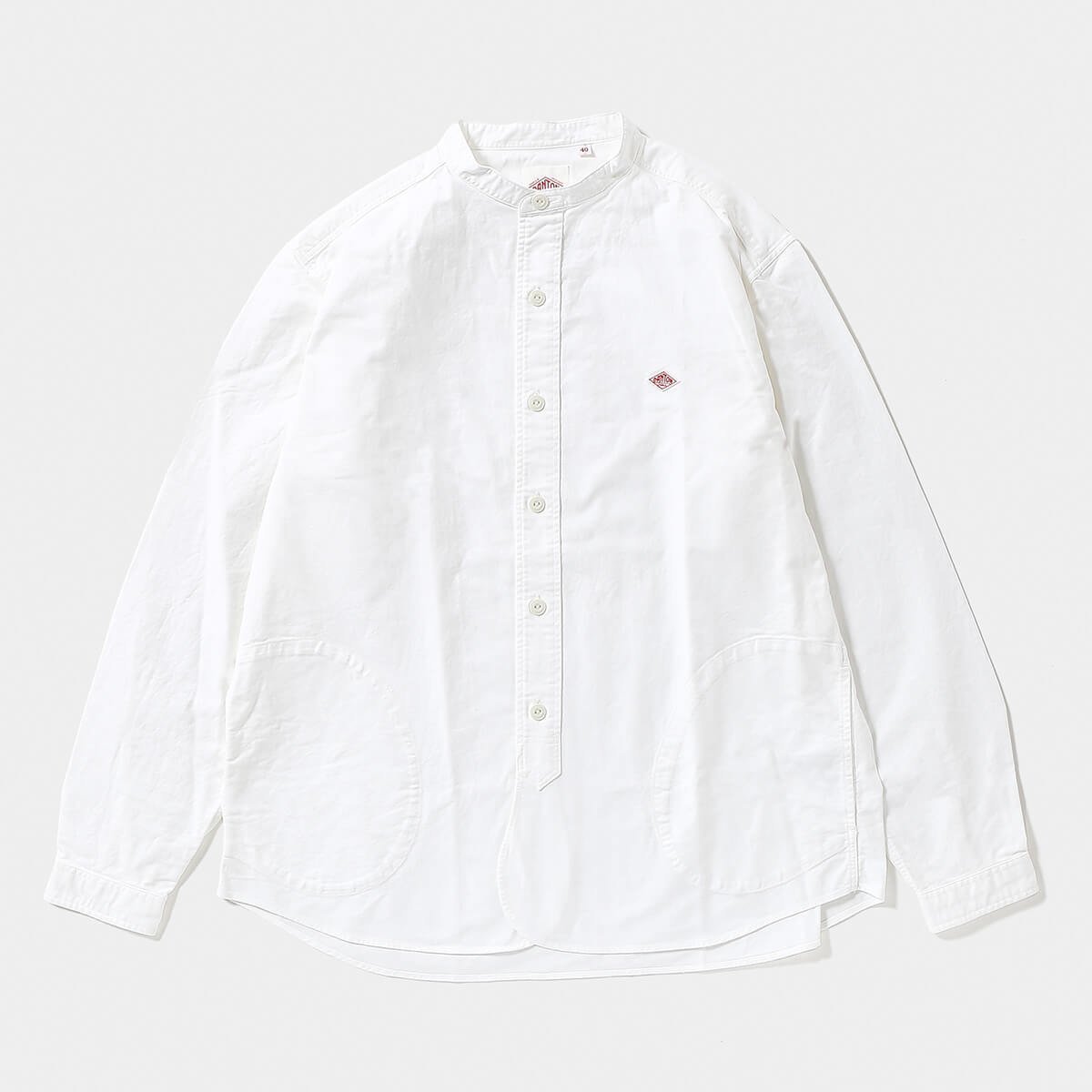 【ダントン/DANTON / MEN】のDANTON ダントン バンドカラーシャツL/S オックスフォード メンズ 人気、トレンドファッション・服の通販 founy(ファニー) 　ファッション　Fashion　メンズファッション　Fashion for Men　メンズ　Men's, Menswear　 other-1|ID: prp329100004856913 ipo3291000000036156581