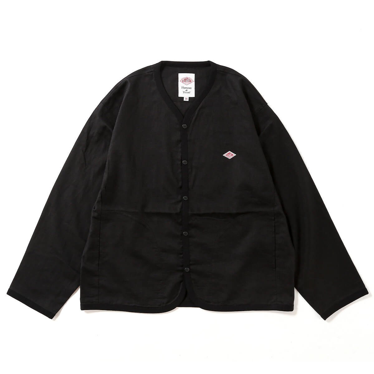 【ダントン/DANTON】のDANTON ダントン シャツカーディガン リネンポリエステルクロス【ウィメンズ】 人気、トレンドファッション・服の通販 founy(ファニー) 　ファッション　Fashion　レディースファッション　Fashion for Women　トップス・カットソー　Cut & Sew Tops　カーディガン・羽織り　Layered Style Cardigans　シャツ・ブラウス・オフィスカジュアル　Elegant Blouses & Button-Ups　カーディガン　Cardigan, Knitwear　リネン　Linen, Linen Fabric　 other-1|ID: prp329100004867335 ipo3291000000036256574