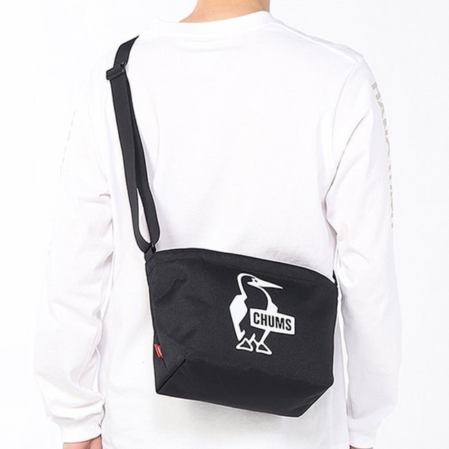 【チャムス/CHUMS】のCHUMS チャムス リサイクルブービーショルダーバッグ 人気、トレンドファッション・服の通販 founy(ファニー) 　ファッション　Fashion　レディースファッション　Fashion for Women　バッグ　Bags　フロント　Front, Front Design　プリント　Print, Printed Pattern　ポケット　Pocket, Pocket Detail　財布　Wallet, Purse　 other-1|ID: prp329100004867806 ipo3291000000036263273