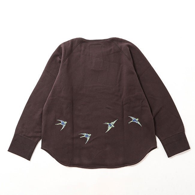 【ネイタルデザイン/NATAL DESIGN / MEN】のNATAL DESIGN ネイタルデザイン ブラッシュドコットンロングスリーブヘンリー ラッキースワロー 人気、トレンドファッション・服の通販 founy(ファニー) 　ファッション　Fashion　メンズファッション　Fashion for Men　 other-1|ID: prp329100004868368 ipo3291000000036274113