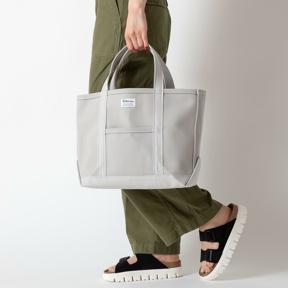 【オーシバル/ORCIVAL】のORCIVAL オーシバル トートバッグミディアム 人気、トレンドファッション・服の通販 founy(ファニー) ファッション Fashion レディースファッション Fashion for Women バッグ Bags イエロー Yellow other-1|ID: prp329100004869440 ipo3291000000036290095