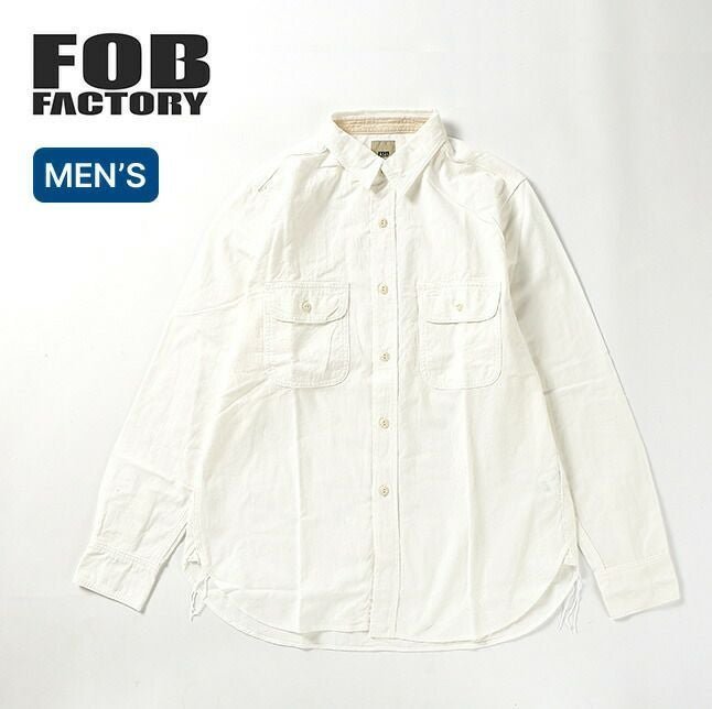 【エフオービーファクトリー/F.O.B FACTORY / MEN】のFOB FACTORY エフオービーファクトリー OXワークシャツ 人気、トレンドファッション・服の通販 founy(ファニー) ファッション Fashion メンズファッション Fashion for Men ワーク Workwear, Utility Style other-1|ID: prp329100004870484 ipo3291000000036300731