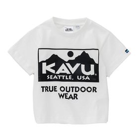 【カブー/KAVU / KIDS】のKAVU カブー ビッグロゴTee【キッズ】 大人の最旬トレンドファッション＆コーディネート founy(ファウニー) ファッション Fashion キッズファッション Fashion for Kids ビッグ Big, Oversized |ID:prp329100004875066