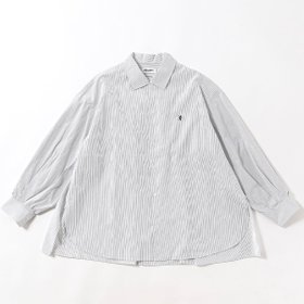 【ジムフレックス/GYMPHLEX】のGymphlex ジムフレックス レギュラーカラーチュニック 100/2ストライプ【ウィメンズ】 人気、トレンドファッション・服の通販 founy(ファニー) ファッション Fashion レディースファッション Fashion for Women トップス・カットソー Cut & Sew Tops オレンジ Orange ストライプ Stripe, Striped Pattern チュニック Tunic, Long Top レギュラー Regular, Standard Fit |ID:prp329100004875092