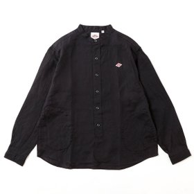 【ダントン/DANTON】のDANTON ダントン バンドカラーシャツL/S リネンクロス【ウィメンズ】 人気、トレンドファッション・服の通販 founy(ファニー) ファッション Fashion レディースファッション Fashion for Women トップス・カットソー Cut & Sew Tops シャツ・ブラウス・オフィスカジュアル Elegant Blouses & Button-Ups リネン Linen, Linen Fabric |ID:prp329100004875102