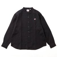 【ダントン/DANTON】のDANTON ダントン バンドカラーシャツL/S リネンクロス【ウィメンズ】 人気、トレンドファッション・服の通販 founy(ファニー) ファッション Fashion レディースファッション Fashion for Women トップス・カットソー Cut & Sew Tops シャツ・ブラウス・オフィスカジュアル Elegant Blouses & Button-Ups リネン Linen, Linen Fabric |ID:prp329100004875102
