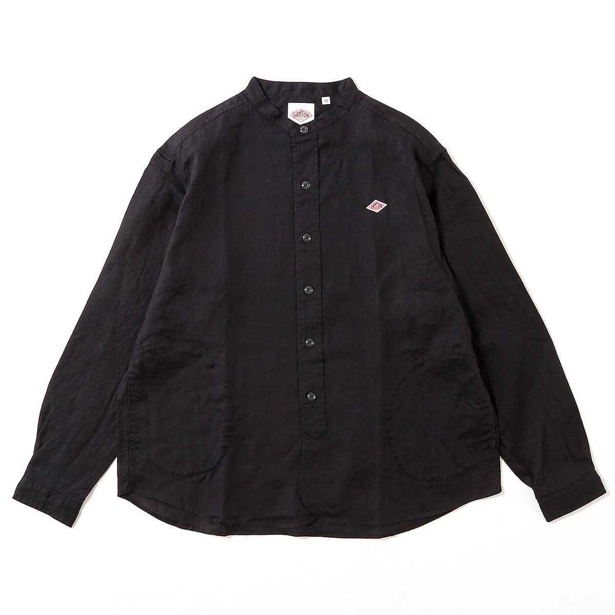 【ダントン/DANTON】のDANTON ダントン バンドカラーシャツL/S リネンクロス【ウィメンズ】 人気、トレンドファッション・服の通販 founy(ファニー) 　ファッション　Fashion　レディースファッション　Fashion for Women　トップス・カットソー　Cut & Sew Tops　シャツ・ブラウス・オフィスカジュアル　Elegant Blouses & Button-Ups　リネン　Linen, Linen Fabric　 other-1|ID: prp329100004875102 ipo3291000000036362599