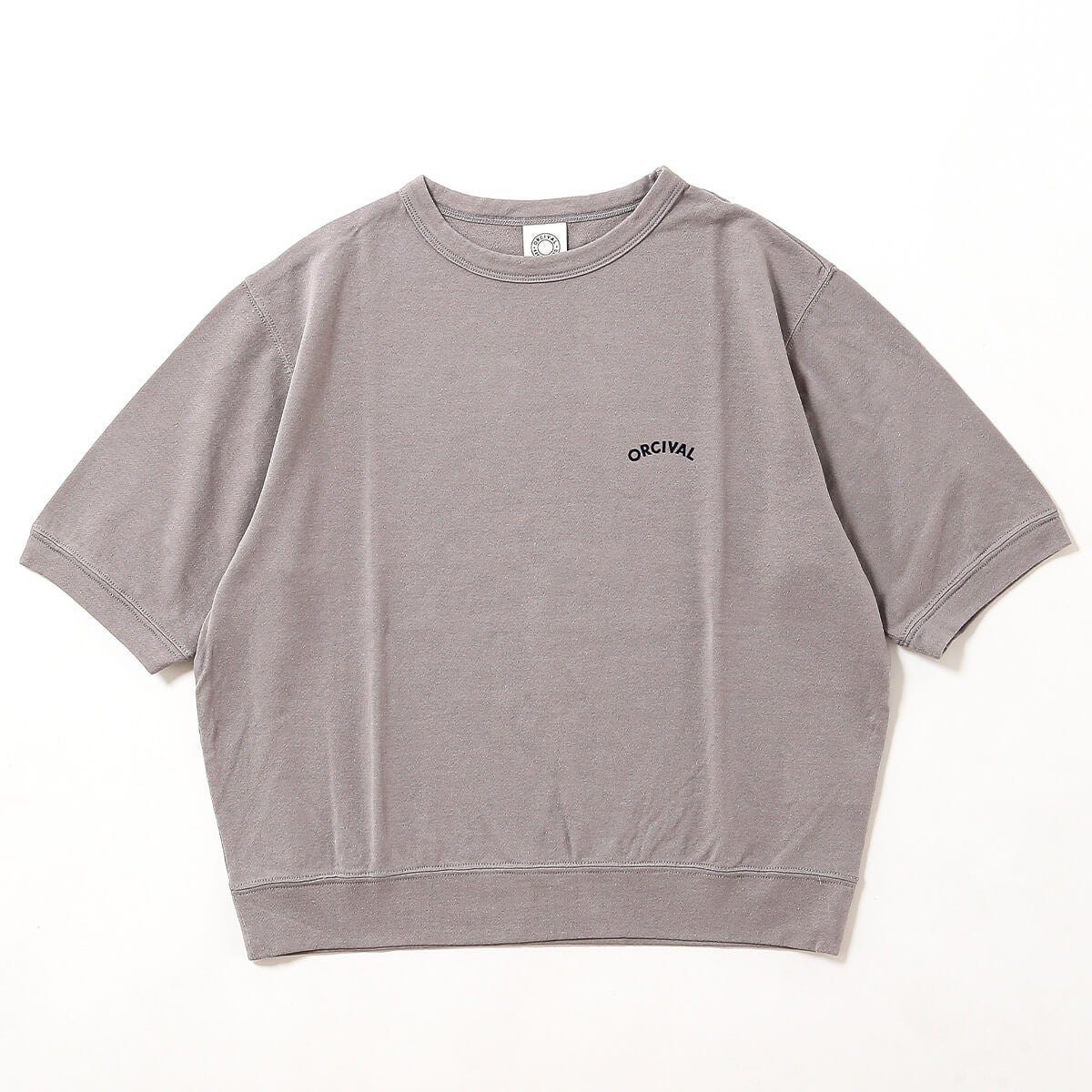 【オーシバル/ORCIVAL】のORCIVAL オーシバル クルーネックショートスリーブ P.O. シースルーフレンチテリー【ウィメンズ】 人気、トレンドファッション・服の通販 founy(ファニー) 　ファッション　Fashion　レディースファッション　Fashion for Women　イエロー　Yellow　 other-1|ID: prp329100004888062 ipo3291000000036502825