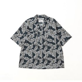 【ホワイト マウンテニアリング/White Mountaineering / MEN】のWhite Mountaineering ホワイトマウンテニアリング ボタニカルパターンオープンカラーシャツ 人気、トレンドファッション・服の通販 founy(ファニー) ファッション Fashion メンズファッション Fashion for Men |ID:prp329100004890000