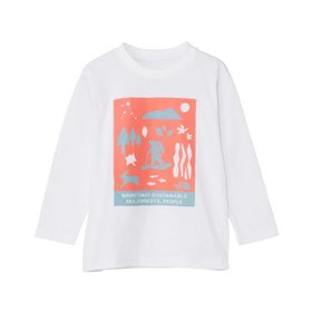【ザ ノース フェイス/THE NORTH FACE / KIDS】のTHE NORTH FACE ノースフェイス トドラーL/SシレトコトコTee【キッズ】 人気、トレンドファッション・服の通販 founy(ファニー) ファッション Fashion キッズファッション Fashion for Kids フェイス Face, Facial Design ミックス Mix, Mixed Style |ID:prp329100004908351