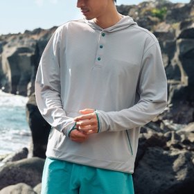 【フォックスファイヤー/Foxfire / MEN】のFoxfire フォックスファイヤー SC FISHDOMフーディ 人気、トレンドファッション・服の通販 founy(ファニー) ファッション Fashion メンズファッション Fashion for Men カットソー Cut and Sewn Top トラベル Travel, Travel Gear メッシュ Mesh, Net Fabric |ID:prp329100004919139