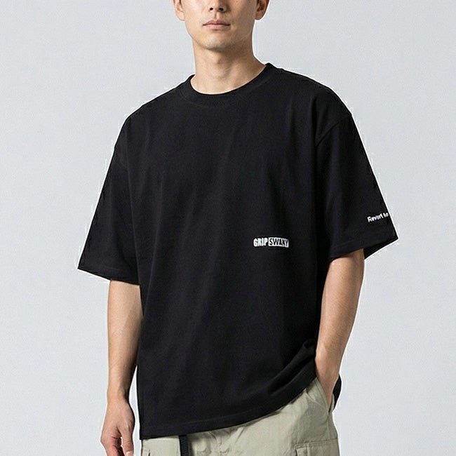 【グリップスワニー/GRIP SWANY / MEN】のGRIP SWANY グリップスワニー ワイドボックスロゴTEE 人気、トレンドファッション・服の通販 founy(ファニー) 　ファッション　Fashion　メンズファッション　Fashion for Men　 other-1|ID: prp329100004919150 ipo3291000000036903121