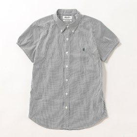 【ジムフレックス/GYMPHLEX】のGymphlex ジムフレックス フレンチスリーブシャツ 80/2ロンドンストライプ【ウィメンズ】 人気、トレンドファッション・服の通販 founy(ファニー) ファッション Fashion レディースファッション Fashion for Women トップス・カットソー Cut & Sew Tops シャツ・ブラウス・オフィスカジュアル Elegant Blouses & Button-Ups ストライプ Stripe, Striped Pattern ロンドン London Style, British Inspired |ID:prp329100004919203