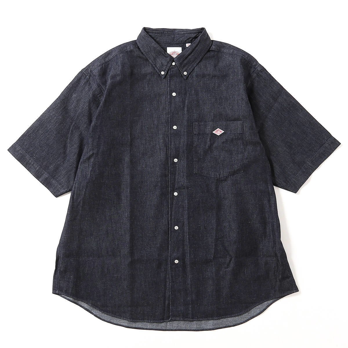 【ダントン/DANTON / MEN】のDANTON ダントン ドットボタンB.D.シャツS/S デニムダンガリー メンズ 人気、トレンドファッション・服の通販 founy(ファニー) 　ファッション　Fashion　メンズファッション　Fashion for Men　インディゴ　Indigo Denim　ドット　Polka Dot, Dot Pattern　メンズ　Men's, Menswear　夏　Summer　S/S・春夏　SS, Spring/Summer, Warm Season　 other-1|ID: prp329100004925869 ipo3291000000036963017