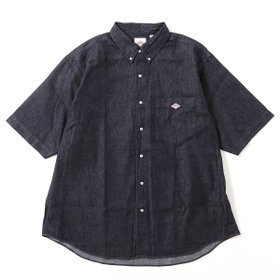 【ダントン/DANTON / MEN】のDANTON ダントン ドットボタンB.D.シャツS/S デニムダンガリー メンズ 大人の最旬トレンドファッション＆コーディネート founy(ファウニー) ファッション Fashion メンズファッション Fashion for Men インディゴ Indigo Denim ドット Polka Dot, Dot Pattern メンズ Men's, Menswear 夏 Summer S/S・春夏 SS, Spring/Summer, Warm Season |ID:prp329100004925869