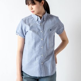 【ジムフレックス/GYMPHLEX】のGymphlex ジムフレックス フレンチスリーブシャツ オックスフォード【ウィメンズ】 大人の最旬トレンドファッション＆コーディネート founy(ファウニー) ファッション Fashion レディースファッション Fashion for Women トップス・カットソー Cut & Sew Tops シャツ・ブラウス・オフィスカジュアル Elegant Blouses & Button-Ups |ID:prp329100004925903