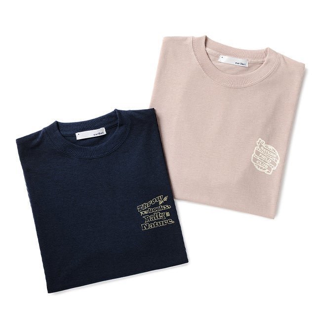 【ナリフリ エヌエフシー/narifuri NFC / MEN】のnarifuri NFC ナリフリ ネイチャー・フィールド・クラブ ブックTシャツ 2枚組 インテリア・キッズ・メンズ・レディースファッション・服の通販 founy(ファニー) https://founy.com/ ファッション Fashion メンズファッション Fashion for Men |ID: prp329100004938439 ipo3291000000037057724