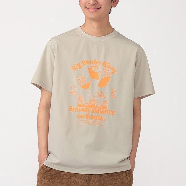 【チャムス/CHUMS / MEN】のCHUMS チャムス ドライブービーフォニックTシャツ インテリア・キッズ・メンズ・レディースファッション・服の通販 founy(ファウニー) https://founy.com/ ファッション Fashion メンズファッション Fashion for Men フィット Fit, Slim Fit |ID: prp329100004938448 ipo3291000000037057736