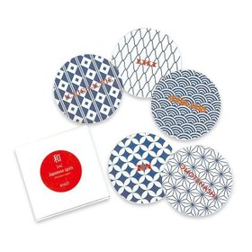 【アンドナット/&NUT / GOODS】の&NUT アンドナット レタープレス 和 コースター 大人の最旬トレンドファッション＆コーディネート founy(ファウニー) インディゴ Indigo Denim ホーム・キャンプ・アウトドア・お取り寄せ Home Living / Home & Lifestyle / Camping Gear / Outdoor Camping キャンプ用品・アウトドア
 Camping Gear & Outdoor Supplies テント タープ Camping Tents & Shelter Tarps |ID:prp329100004988907