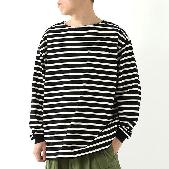 【ハーフトラック プロダクツ/HALF TRACK PRODUCTS / MEN】のHALF TRACK PRODUCTS ハーフトラックプロダクツ ロングT インテリア・キッズ・メンズ・レディースファッション・服の通販 founy(ファウニー) https://founy.com/ ファッション Fashion メンズファッション Fashion for Men ボーダー Border, Stripe ロング Long, Long-Length |ID: prp329100004989066 ipo3291000000037372702