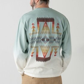 【ペンドルトン/PENDLETON / MEN】のPENDLETON ペンドルトン グラデーションダイバックプリントL/S Tee 大人の最旬トレンドファッション＆コーディネート founy(ファウニー) ファッション Fashion メンズファッション Fashion for Men |ID:prp329100004989072