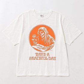【ハブアグレイトフルデイ/HAVE A GRATEFUL DAY / MEN】のHAVE A GRATEFUL DAY ハブアグレイトフルデイ Tシャツ-プレイデッド 大人の最旬トレンドファッション＆コーディネート founy(ファウニー) ファッション Fashion メンズファッション Fashion for Men オレンジ Orange |ID:prp329100004990690