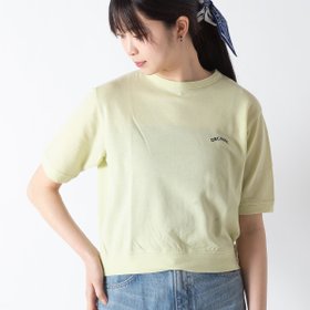 【オーシバル/ORCIVAL】のORCIVAL オーシバル クルーネックショートスリーブ P.O. シースルーフレンチテリー【ウィメンズ】 大人の最旬トレンドファッション&コーディネート founy(ファウニー) ファッション Fashion レディースファッション Fashion for Women イエロー Yellow |ID:prp329100004991009
