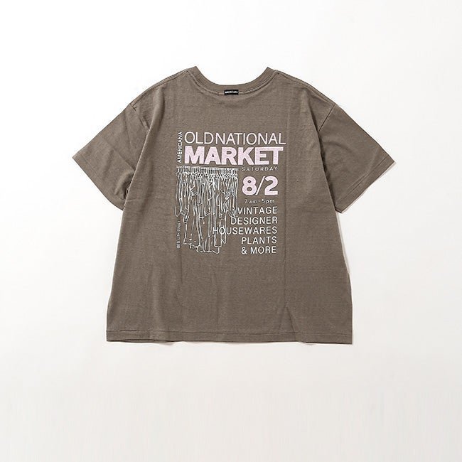 【アメリカーナ/Americana】のAMERICANA アメリカーナ ラフィー丸胴 プリントT FARMERS MARKET 大人の最旬トレンドファッション＆コーディネート founy(ファウニー) 　ファッション　Fashion　レディースファッション　Fashion for Women　プリント　Print, Printed Pattern　 other-1|ID: prp329100004991016 ipo3291000000037381171