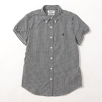 【ジムフレックス/GYMPHLEX】のGymphlex ジムフレックス フレンチスリーブシャツ 100/2ギンガム 【ウィメンズ】 大人の最旬トレンドファッション＆コーディネート founy(ファウニー) ファッション Fashion レディースファッション Fashion for Women トップス・カットソー Cut & Sew Tops シャツ・ブラウス・オフィスカジュアル Elegant Blouses & Button-Ups ギンガム Gingham, Gingham Fabric |ID:prp329100004991018