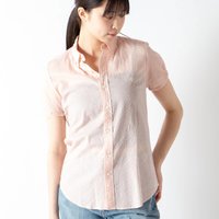 【ジムフレックス/GYMPHLEX】のGymphlex ジムフレックス フレンチスリーブシャツ ダイドコットン80ローンリンクルフィニッシュ【ウィメンズ】 大人の最旬トレンドファッション＆コーディネート founy(ファウニー) ファッション Fashion レディースファッション Fashion for Women トップス・カットソー Cut & Sew Tops シャツ・ブラウス・オフィスカジュアル Elegant Blouses & Button-Ups |ID:prp329100004991020