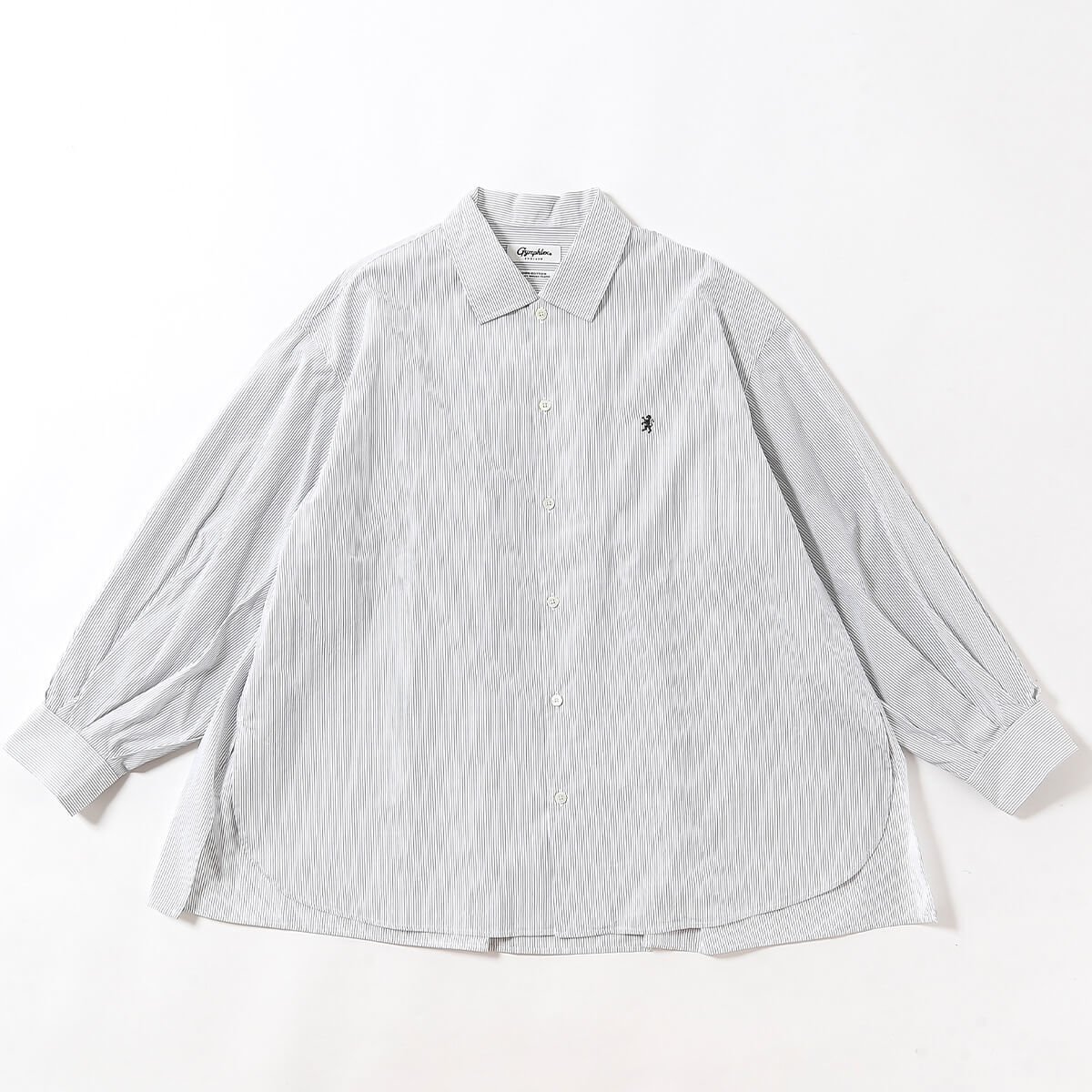【ジムフレックス/GYMPHLEX】のGymphlex ジムフレックス レギュラーカラーチュニック 100/2ストライプ【ウィメンズ】 大人の最旬トレンドファッション＆コーディネート founy(ファウニー) 　ファッション　Fashion　レディースファッション　Fashion for Women　トップス・カットソー　Cut & Sew Tops　オレンジ　Orange　ストライプ　Stripe, Striped Pattern　チュニック　Tunic, Long Top　レギュラー　Regular, Standard Fit　 other-1|ID: prp329100004991060 ipo3291000000037381257