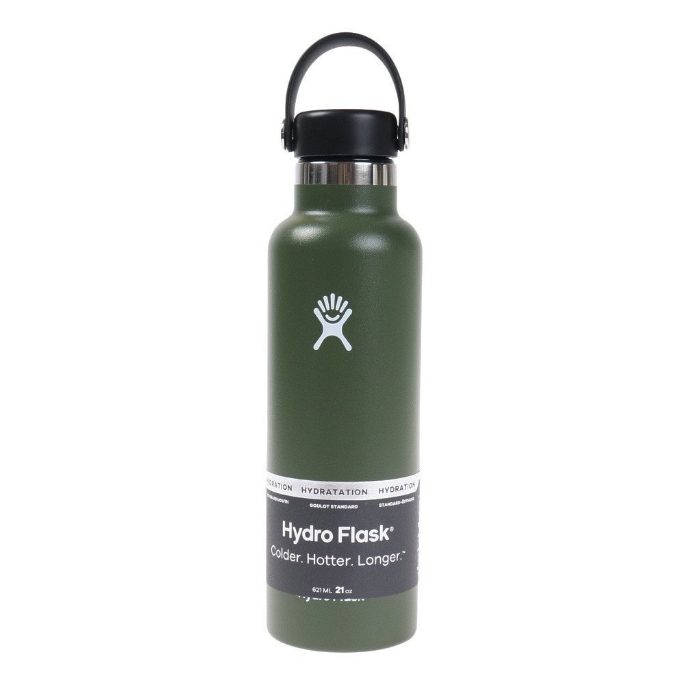 【ハイドロフラスク/Hydro Flask / GOODS】のハイドロフラスク(HydroFlask) 水筒 ボトル マグ 21 oz Standard Mouth 5089014-08Olive 人気、トレンドファッション・服の通販 founy(ファニー) 　キャップ　Cap　シリコン　Silicon　シンプル　Simple　スポーツ　Sports　ラップ　Wrap　人気　Popularity　定番　Standard　ホーム・キャンプ・アウトドア・お取り寄せ　Home,Garden,Outdoor,Camping Gear　キャンプ用品・アウトドア
　Camping Gear & Outdoor Supplies　水筒 タンク　Water bottle, Tater tank　 other-1|ID: prp329100002813967 ipo3291000000025222939