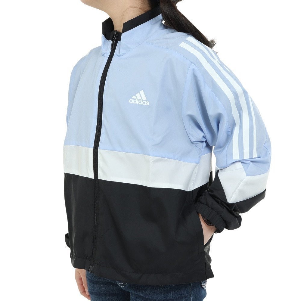 【アディダス/adidas / GOODS】のアディダス(adidas)(キッズ)ガールズ カラーブロック ウーブン レギュラーフィット トラックトップ BUK53-IB0271 人気、トレンドファッション・服の通販 founy(ファニー) 　S/S・春夏　Ss・Spring/Summer　ジップアップ　Zip Up　ジャケット　Jacket　スタンド　Stand　タフタ　Taffeta　フィット　Fit　ブロック　Block　ポケット　Pocket　メッシュ　Mesh　レギュラー　Regular　夏　Summer　春　Spring　ホーム・キャンプ・アウトドア・お取り寄せ　Home,Garden,Outdoor,Camping Gear　キャンプ用品・アウトドア
　Camping Gear & Outdoor Supplies　その他 雑貨 小物　Camping Tools　 other-1|ID: prp329100003146173 ipo3291000000022849402