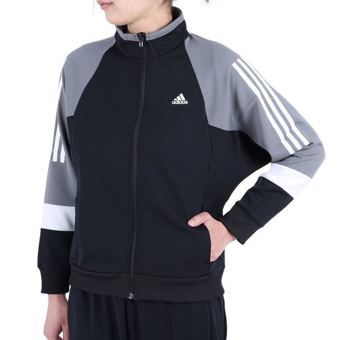 【アディダス/adidas / GOODS】のアディダス(adidas)(レディース)ジャージ レディース ルーズフィット カラーブロック BUJ51-IA5211 インテリア・キッズ・メンズ・レディースファッション・服の通販 founy(ファニー) https://founy.com/ 春 Spring ジップアップ Zip Up ジャケット Jacket ジャージ Jersey スタンド Stand タフタ Taffeta フィット Fit ブロック Block ポケット Pocket メッシュ Mesh レギュラー Regular S/S・春夏 Ss・Spring/Summer 夏 Summer ホーム・キャンプ・アウトドア・お取り寄せ Home,Garden,Outdoor,Camping Gear キャンプ用品・アウトドア
 Camping Gear & Outdoor Supplies その他 雑貨 小物 Camping Tools |ID: prp329100003183936 ipo3291000000022849366