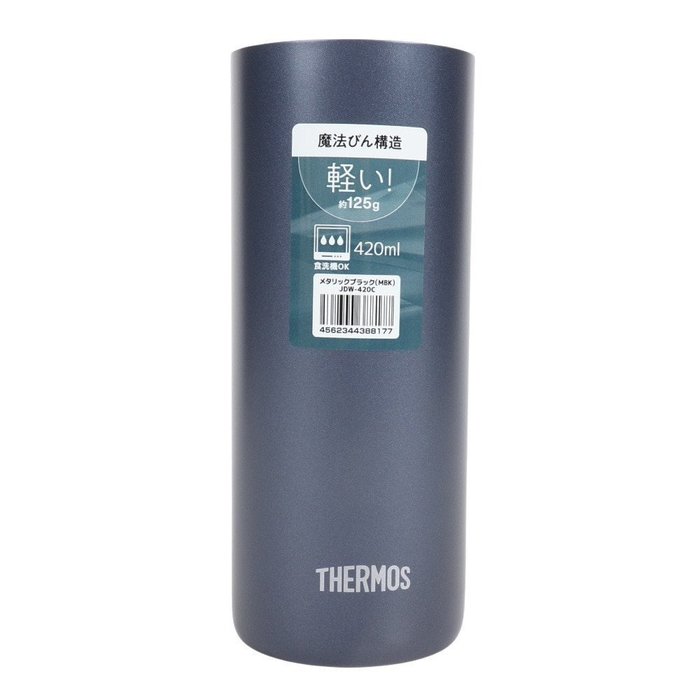 【サーモス/THERMOS / GOODS】のサーモス(THERMOS) タンブラー 保冷 保温 真空断熱タンブラー 420ml ブラック JDW-420C MBK インテリア・キッズ・メンズ・レディースファッション・服の通販 founy(ファニー) https://founy.com/ シンプル Simple タンブラー Tumbler 夏 Summer 春 Spring S/S・春夏 Ss・Spring/Summer 軽量 Lightweight ホーム・キャンプ・アウトドア・お取り寄せ Home,Garden,Outdoor,Camping Gear キャンプ用品・アウトドア
 Camping Gear & Outdoor Supplies その他 雑貨 小物 Camping Tools |ID: prp329100003255186 ipo3291000000024522483