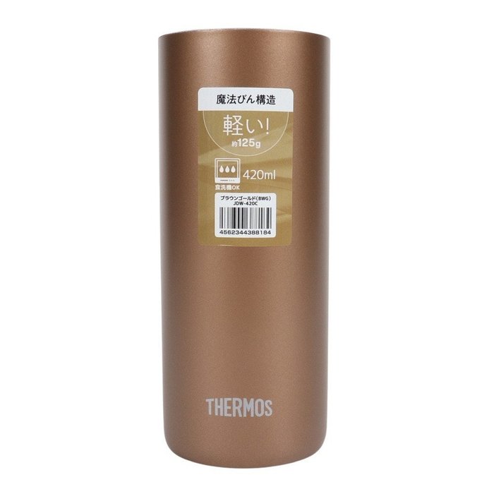 【サーモス/THERMOS / GOODS】のサーモス(THERMOS) タンブラー 保冷 保温 真空断熱タンブラー 420ml ブラウン JDW-420C BWG インテリア・キッズ・メンズ・レディースファッション・服の通販 founy(ファニー) https://founy.com/ シンプル Simple タンブラー Tumbler 夏 Summer 春 Spring S/S・春夏 Ss・Spring/Summer 軽量 Lightweight ホーム・キャンプ・アウトドア・お取り寄せ Home,Garden,Outdoor,Camping Gear キャンプ用品・アウトドア
 Camping Gear & Outdoor Supplies その他 雑貨 小物 Camping Tools |ID: prp329100003255189 ipo3291000000024522489