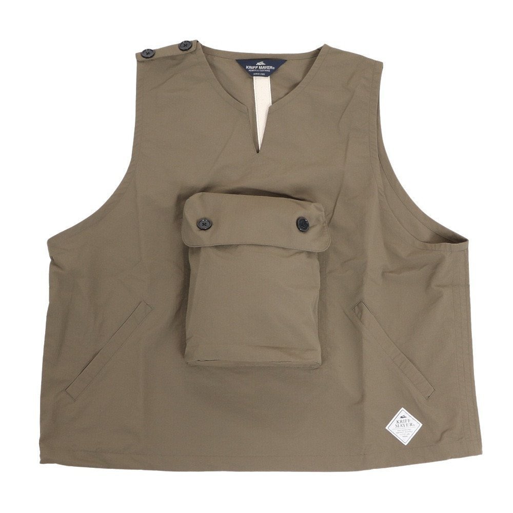 【クリフメイヤー/KRIFF MAYER / GOODS】のクリフメイヤー(KRIFF MAYER)(メンズ)ギアベスト MENS 2255101-69 KHAKI カーキ 人気、トレンドファッション・服の通販 founy(ファニー) 　S/S・春夏　Ss・Spring/Summer　おすすめ　Recommend　アウトドア　Outdoor　フロント　Front　ベスト　Vest　ポケット　Pocket　メンズ　Mens　夏　Summer　春　Spring　ホーム・キャンプ・アウトドア・お取り寄せ　Home,Garden,Outdoor,Camping Gear　キャンプ用品・アウトドア
　Camping Gear & Outdoor Supplies　その他 雑貨 小物　Camping Tools　 other-1|ID: prp329100003359678 ipo3291000000022375392