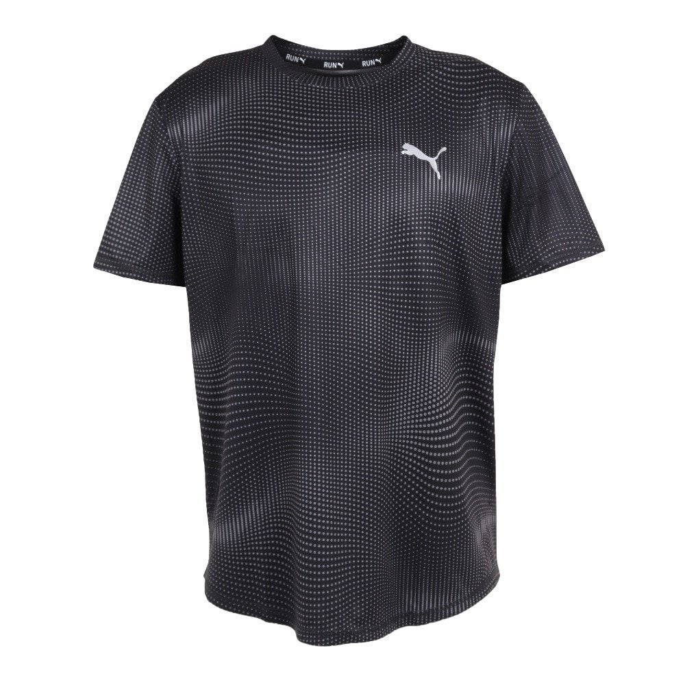 【プーマ/PUMA / GOODS】のプーマ(PUMA)(メンズ)半袖Tシャツ メンズ RUN FAVORITE AOP 524549 01 BLK 人気、トレンドファッション・服の通販 founy(ファニー) 　A/W・秋冬　Aw・Autumn/Winter・Fw・Fall-Winter　メンズ　Mens　半袖　Short Sleeve　ホーム・キャンプ・アウトドア・お取り寄せ　Home,Garden,Outdoor,Camping Gear　キャンプ用品・アウトドア
　Camping Gear & Outdoor Supplies　その他 雑貨 小物　Camping Tools　 other-1|ID: prp329100003499010 ipo3291000000023133072