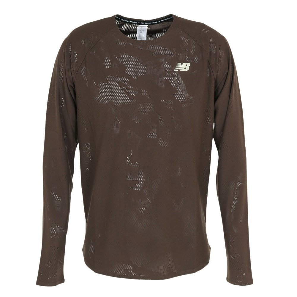 【ニューバランス/New balance / GOODS】のニューバランス(new balance)(メンズ)長袖Tシャツ メンズ Q Speed ジャカードショート MT33286DUO 人気、トレンドファッション・服の通販 founy(ファニー) 　A/W・秋冬　Aw・Autumn/Winter・Fw・Fall-Winter　ショート　Short　ジャカード　Jacquard　バランス　Balance　メンズ　Mens　長袖　Long Sleeve　ホーム・キャンプ・アウトドア・お取り寄せ　Home,Garden,Outdoor,Camping Gear　キャンプ用品・アウトドア
　Camping Gear & Outdoor Supplies　その他 雑貨 小物　Camping Tools　 other-1|ID: prp329100003524457 ipo3291000000023263484