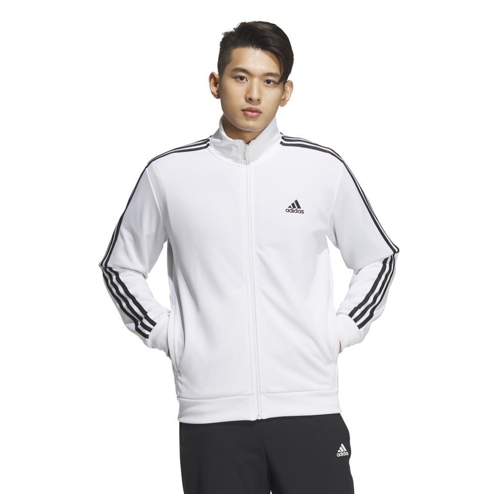 【アディダス/adidas / GOODS】のアディダス(adidas)(メンズ)ジャージ スリーストライプス レギュラーフィット ダブルニット トラックトップ BXF58-IA9448 人気、トレンドファッション・服の通販 founy(ファニー) 　S/S・春夏　Ss・Spring/Summer　クラシック　Classic　ジャージ　Jersey　スタンド　Stand　ダブル　Double　フィット　Fit　ポケット　Pocket　メンズ　Mens　レギュラー　Regular　夏　Summer　春　Spring　ホーム・キャンプ・アウトドア・お取り寄せ　Home,Garden,Outdoor,Camping Gear　キャンプ用品・アウトドア
　Camping Gear & Outdoor Supplies　その他 雑貨 小物　Camping Tools　 other-1|ID: prp329100003581104 ipo3291000000023598587