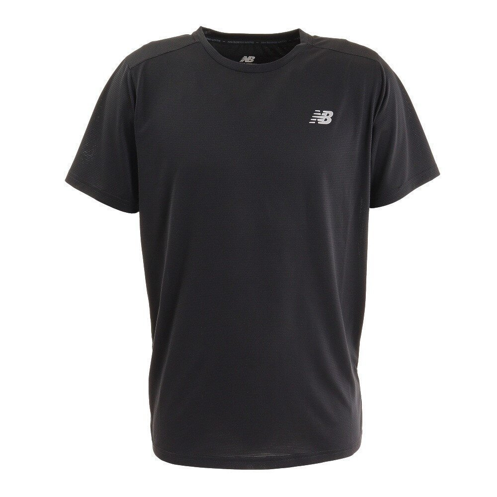 【ニューバランス/New balance / GOODS】のニューバランス(new balance)(メンズ)ランニング ベーシック ショートスリーブ Tシャツ 半袖 AMT03203BK 人気、トレンドファッション・服の通販 founy(ファニー) 　A/W・秋冬　Aw・Autumn/Winter・Fw・Fall-Winter　ショート　Short　スリーブ　Sleeve　バランス　Balance　ベーシック　Basic　メンズ　Mens　ランニング　Running　半袖　Short Sleeve　ホーム・キャンプ・アウトドア・お取り寄せ　Home,Garden,Outdoor,Camping Gear　キャンプ用品・アウトドア
　Camping Gear & Outdoor Supplies　その他 雑貨 小物　Camping Tools　 other-1|ID: prp329100003592417 ipo3291000000024298714