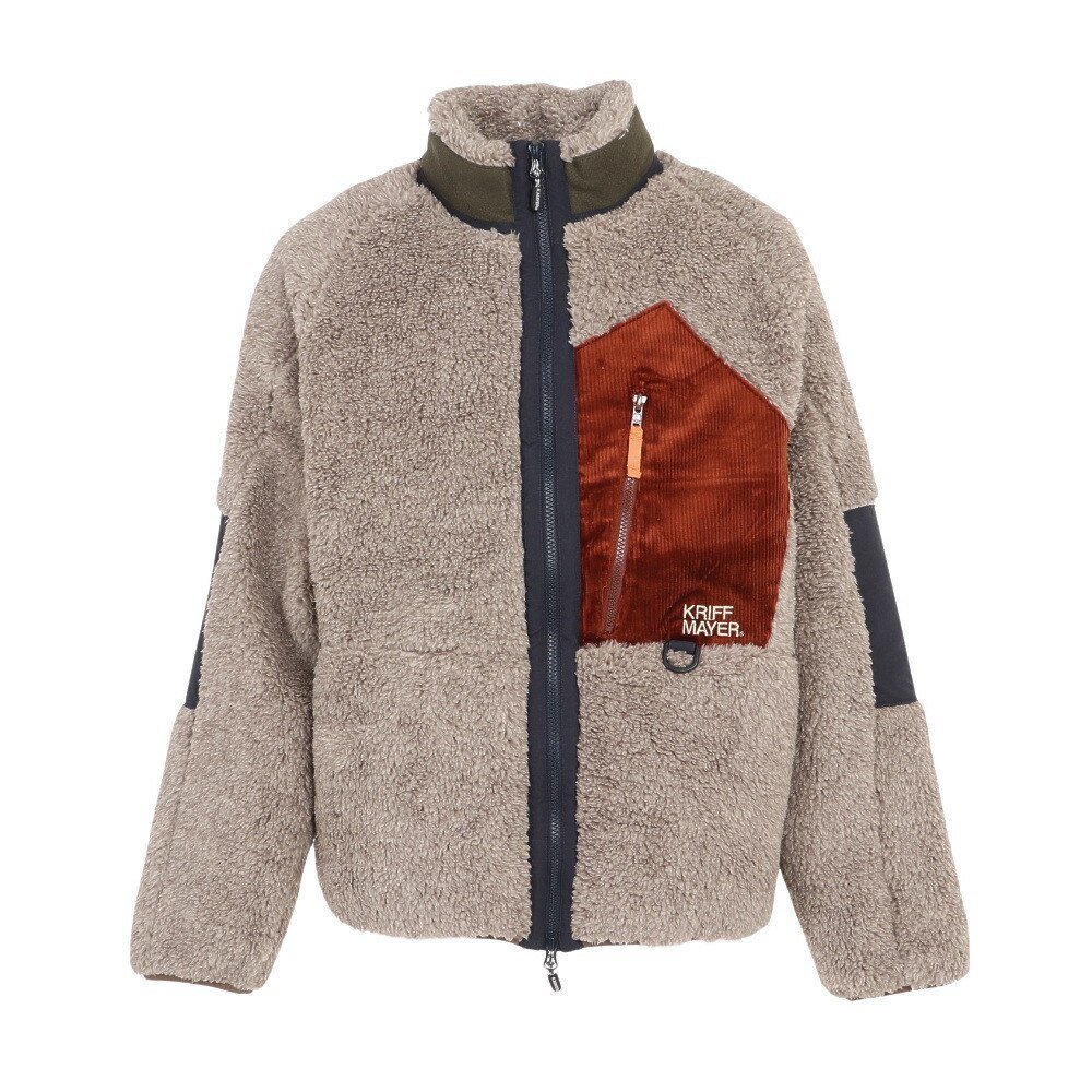 【クリフメイヤー/KRIFF MAYER / GOODS】のクリフメイヤー(KRIFF MAYER)(メンズ)シャギーボアジャケット 2314400-15 GRAY グレー 人気、トレンドファッション・服の通販 founy(ファニー) 　アウトドア　Outdoor　コーデュロイ　Corduroy　今季　This Season　スウェット　Sweat　スタンド　Stand　スリーブ　Sleeve　タフタ　Taffeta　パーカー　Hoodie　フロント　Front　ブルゾン　Blouson　ポケット　Pocket　メッシュ　Mesh　メンズ　Mens　A/W・秋冬　Aw・Autumn/Winter・Fw・Fall-Winter　おすすめ　Recommend　ホーム・キャンプ・アウトドア・お取り寄せ　Home,Garden,Outdoor,Camping Gear　キャンプ用品・アウトドア
　Camping Gear & Outdoor Supplies　その他 雑貨 小物　Camping Tools　 other-1|ID: prp329100003685174 ipo3291000000024206908