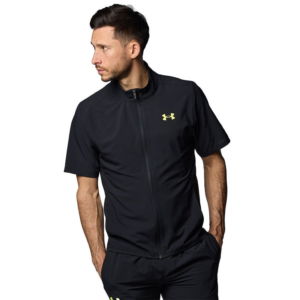 【アンダーアーマー/UNDER ARMOUR / GOODS】のアンダーアーマー(UNDER ARMOUR)(メンズ)フレッシュウーブン ショートスリーブ フルジップ ジャケット 1384818 002 人気、トレンドファッション・服の通販 founy(ファニー) 　S/S・春夏　Ss・Spring/Summer　ショート　Short　ジャケット　Jacket　スリーブ　Sleeve　メンズ　Mens　夏　Summer　春　Spring　ホーム・キャンプ・アウトドア・お取り寄せ　Home,Garden,Outdoor,Camping Gear　キャンプ用品・アウトドア
　Camping Gear & Outdoor Supplies　その他 雑貨 小物　Camping Tools　 other-1|ID: prp329100003908997 ipo3291000000025797897