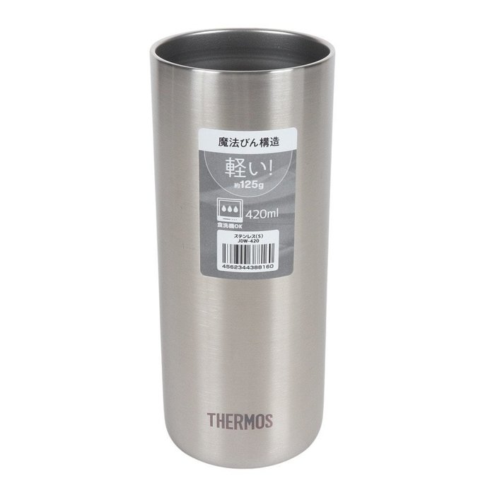 【サーモス/THERMOS / GOODS】のサーモス(THERMOS) タンブラー 保冷 保温 真空断熱タンブラー 420ml シルバー JDW-420 S インテリア・キッズ・メンズ・レディースファッション・服の通販 founy(ファニー) https://founy.com/ S/S・春夏 Ss・Spring/Summer シルバー Silver タンブラー Tumbler 夏 Summer 春 Spring ホーム・キャンプ・アウトドア・お取り寄せ Home,Garden,Outdoor,Camping Gear キャンプ用品・アウトドア
 Camping Gear & Outdoor Supplies その他 雑貨 小物 Camping Tools |ID: prp329100004218586 ipo3291000000029256799