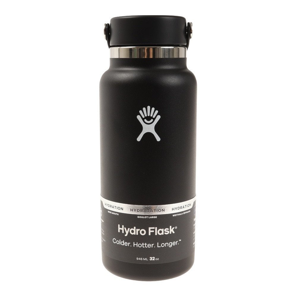 【ハイドロフラスク/Hydro Flask / GOODS】のハイドロフラスク(HydroFlask) 水筒 ボトル マグ 32 oz Wide Mouth 5089025-20Black 人気、トレンドファッション・服の通販 founy(ファニー) 　ホーム・キャンプ・アウトドア・お取り寄せ　Home,Garden,Outdoor,Camping Gear　キャンプ用品・アウトドア
　Camping Gear & Outdoor Supplies　水筒 タンク　Water bottle, Tater tank　 other-1|ID: prp329100004220677 ipo3291000000029260072