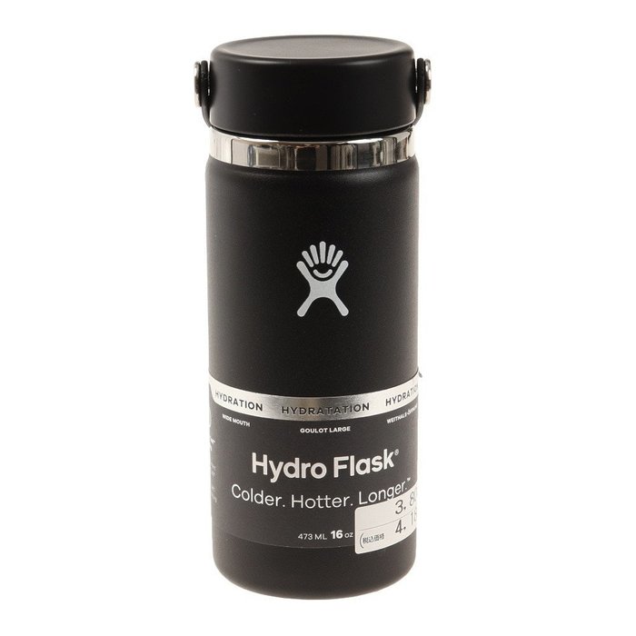 【ハイドロフラスク/Hydro Flask / GOODS】のハイドロフラスク(HydroFlask) 水筒 ボトル マグ 16 oz Wide Mouth 5089022-Black インテリア・キッズ・メンズ・レディースファッション・服の通販 founy(ファニー) https://founy.com/ ホーム・キャンプ・アウトドア・お取り寄せ Home,Garden,Outdoor,Camping Gear キャンプ用品・アウトドア
 Camping Gear & Outdoor Supplies 水筒 タンク Water bottle, Tater tank |ID: prp329100004220784 ipo3291000000029260244